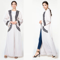 Venda quente Oriente Abaya Mulheres árabe muçulmano vestido embroiered dubai abaya